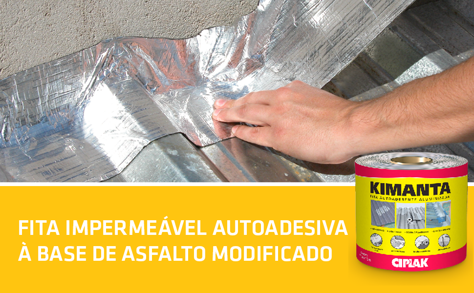 Fita Asfaltica 20cm Ciplak - Thony Ferragem