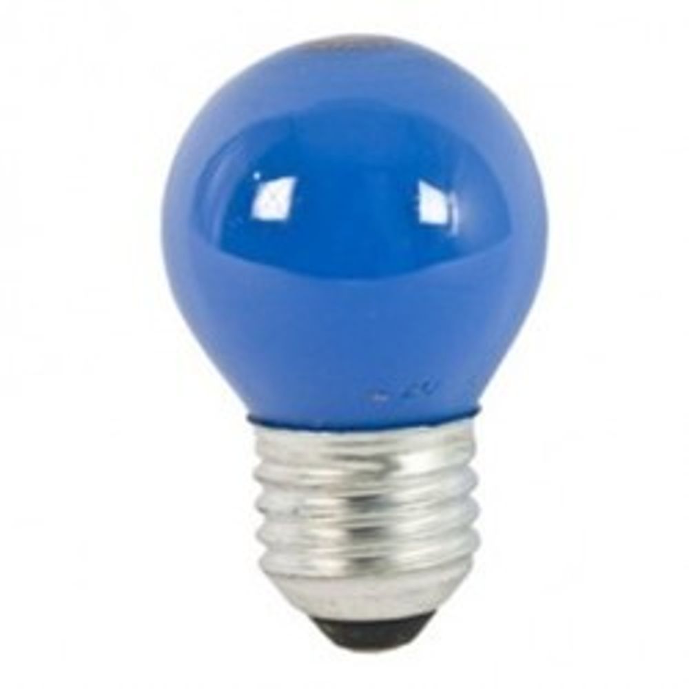 Lampada Incandescente Bolinha Azul 15w 127v - Thony Ferragem