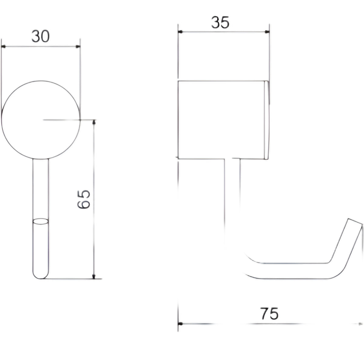 Cabide 406 Acessorio C 36 Si Meber - Thony Ferragem