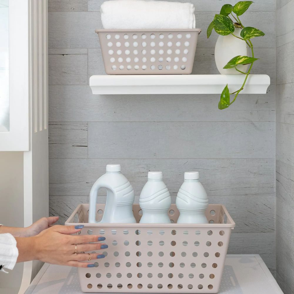 Cesta Organizadora One Maxi Light Gray Coza - Thony Ferragem