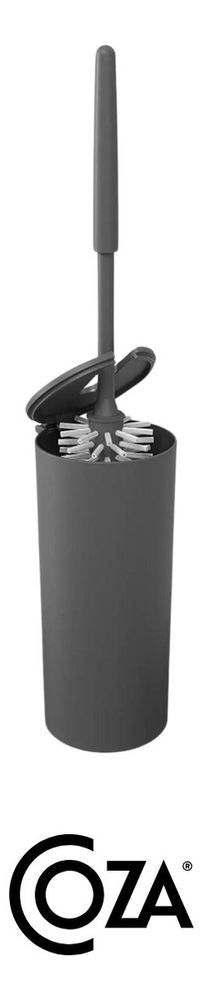 Escova Sanitária Cinza Chumbo Serene Coza - Thony Ferragem