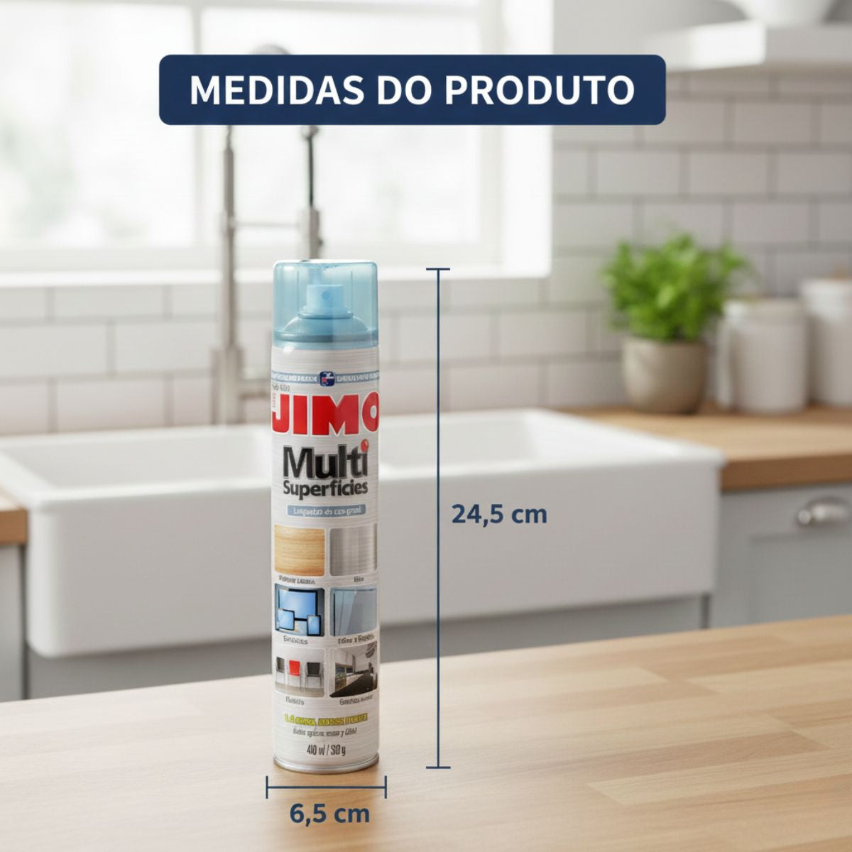 KIT 3 Multisuperficies 400ml Jimo