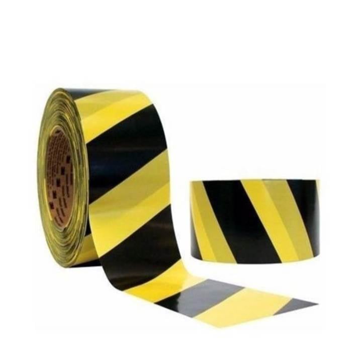 Fita Zebrada P/ Isolamento Area 70mm X 200mt Dtools - Thony Ferragem
