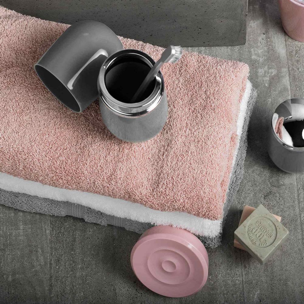 Porta Escova Cromo Belly C/ Tampa Chumbo OU - Thony Ferragem