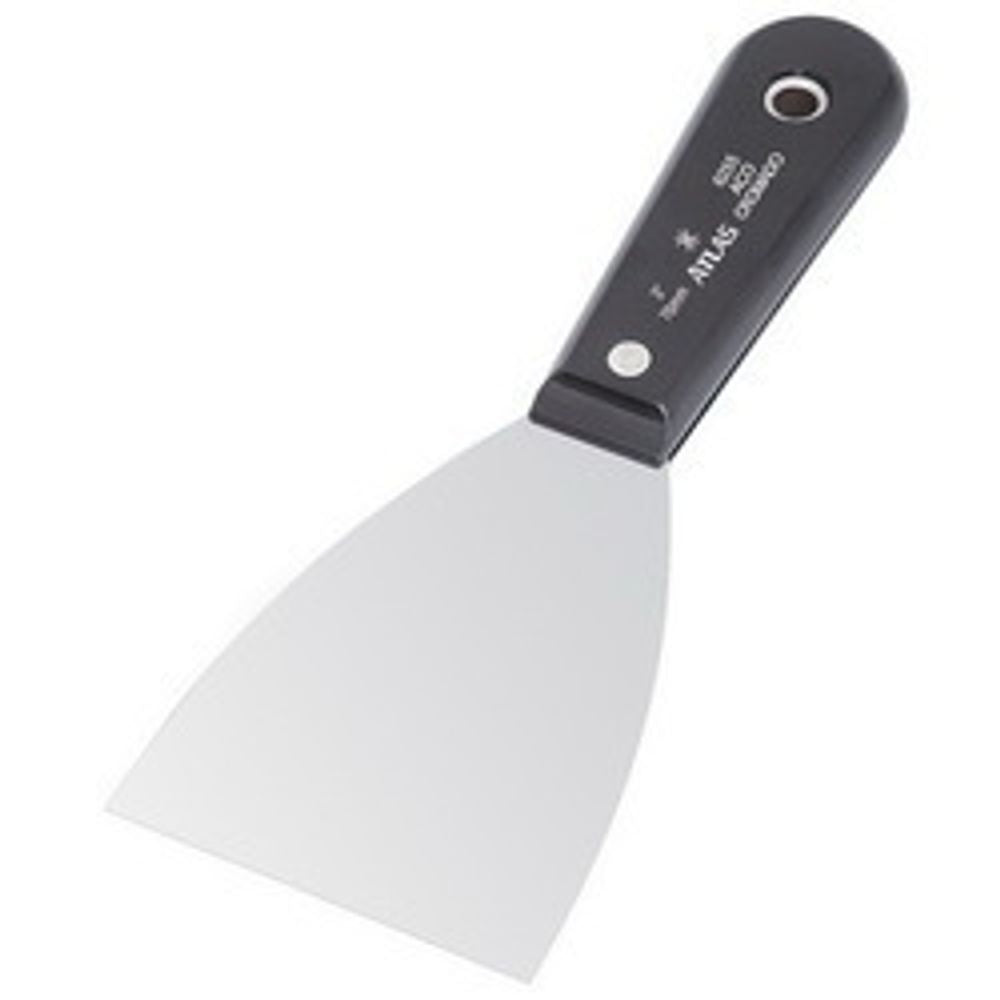 Espatula Aco Polido 7,5cm Cabo Plastico - Thony Ferragem