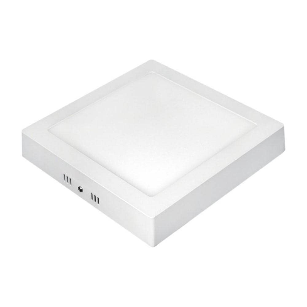 Painel Led 12w Quadrado Sobrepor 6500k Lux Taschibra - Thony Ferragem