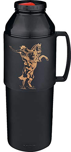 Garrafa Térmica Farroupilha 1 Litro Preta Mor - Thony Ferragem