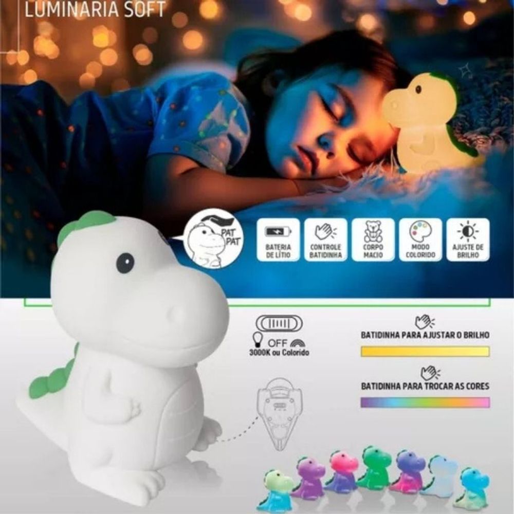 LUMINARIA SOFT LED REX 0,5W RECARREGAVEL - Thony Ferragem