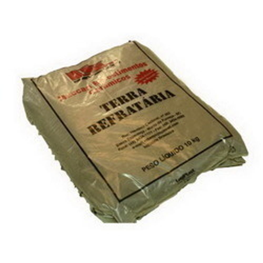 Terra Refrataria Saco De 10kg - Thony Ferragem