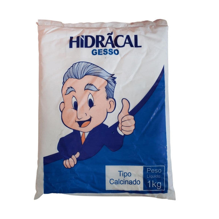 Gesso Calcinado 1kg Hidracal