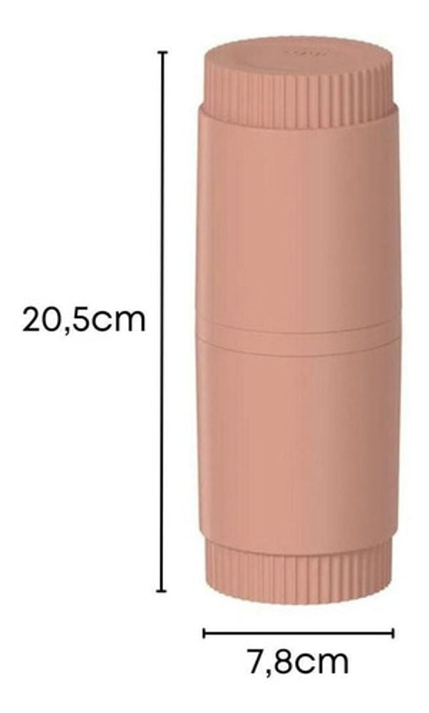 Porta Escova Laranja Minerio Dorica OU - Thony Ferragem