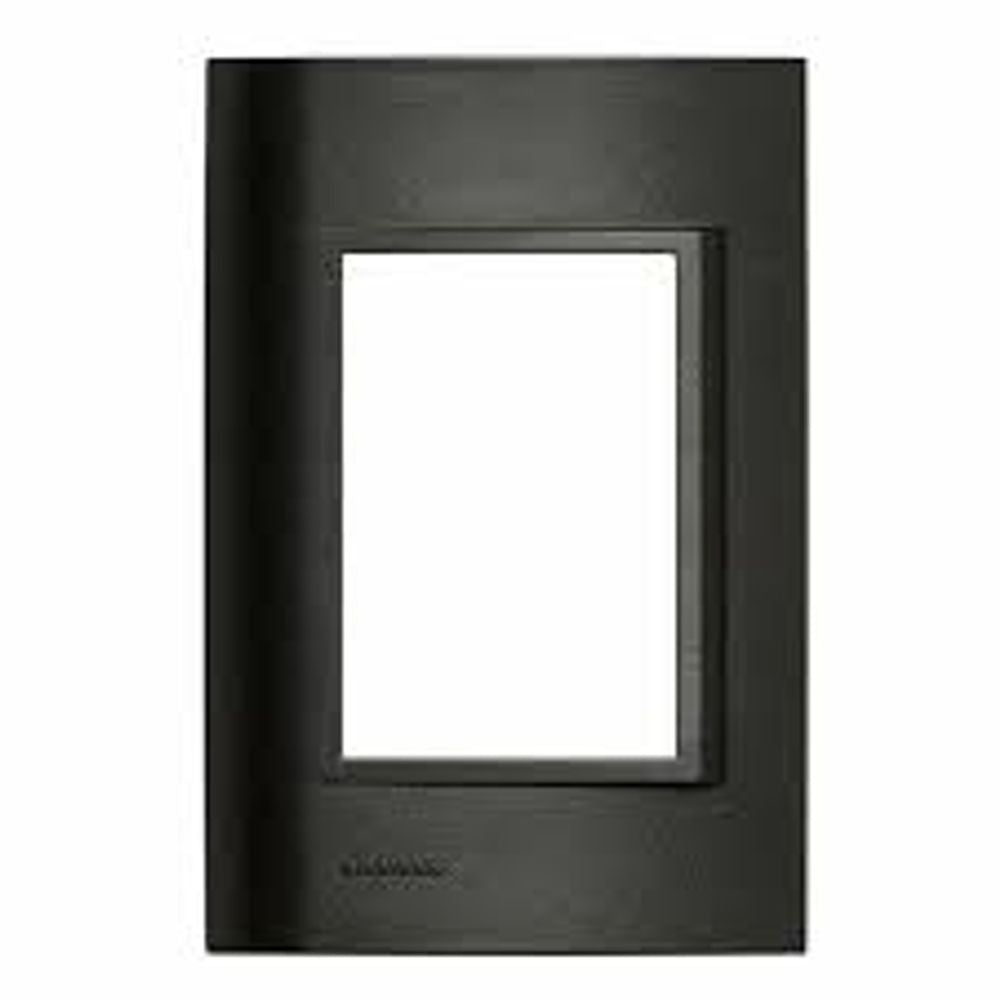 Conjunto Placa 3m 4x2 + Suporte Carbono Revita Soprano - Thony Ferragem