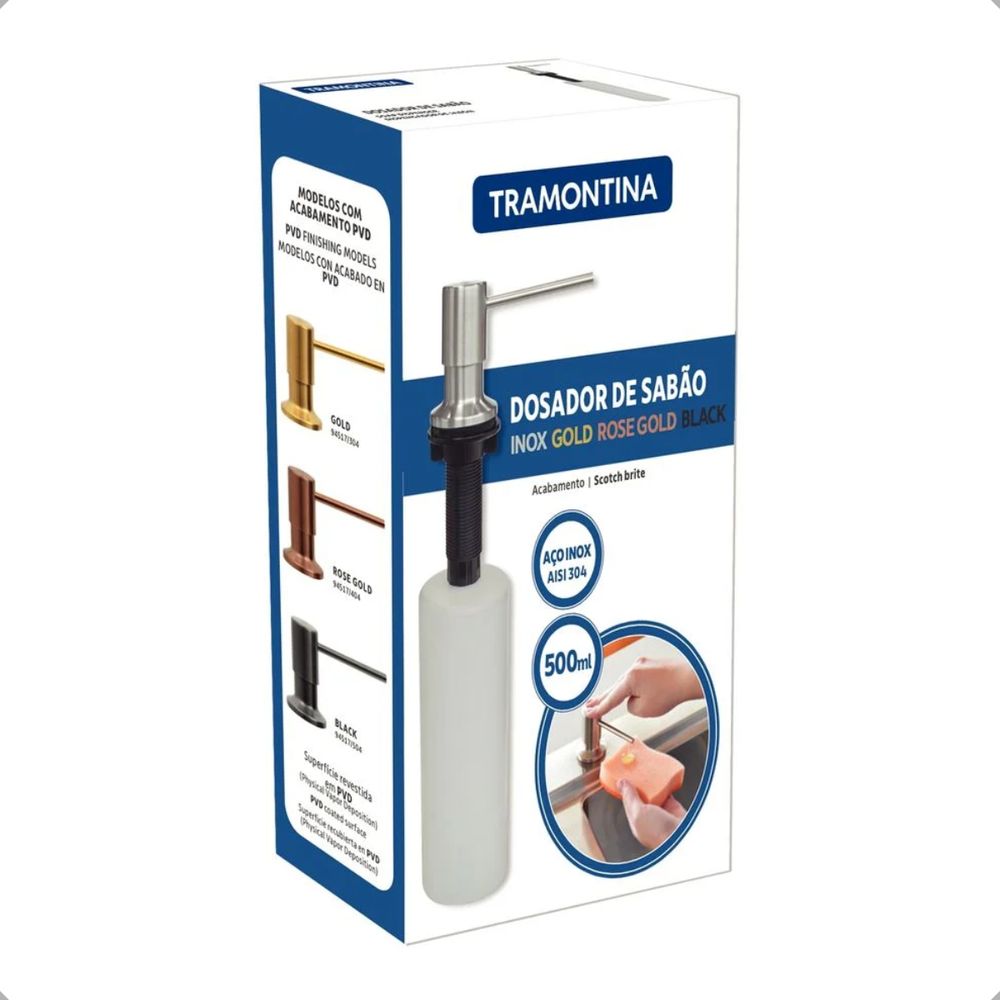 Cuba Sobrepor Inox Morgana 60 Fx 69x49 Tramontina - Thony Ferragem