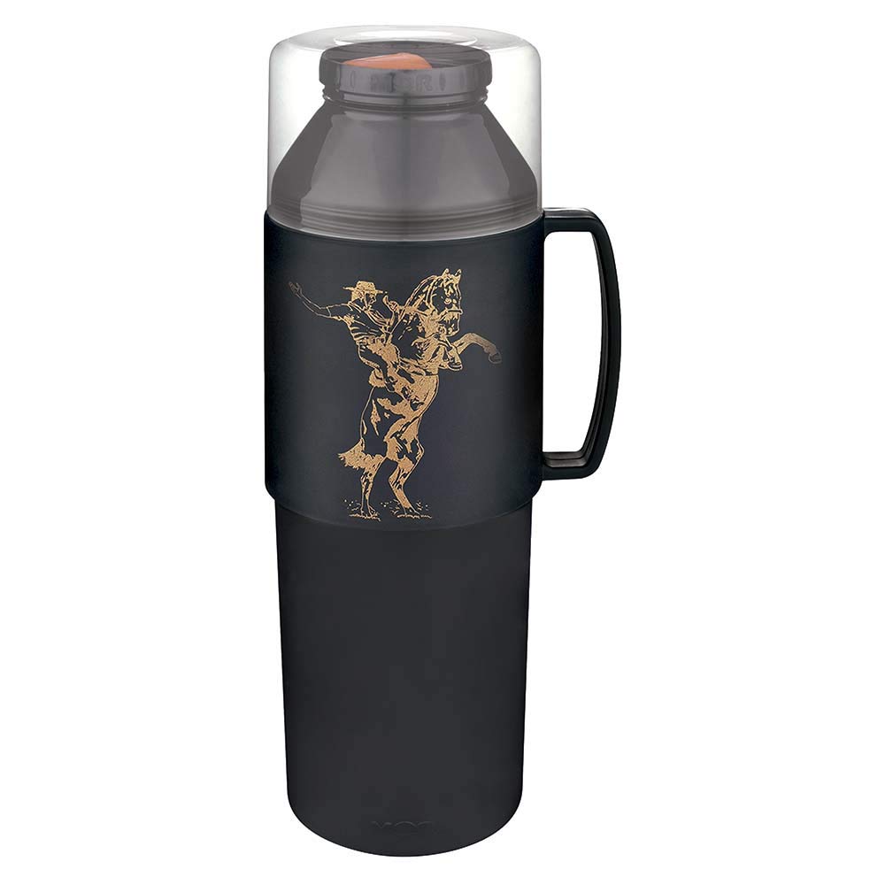 Garrafa Térmica Farroupilha 1 Litro Preta Mor - Thony Ferragem