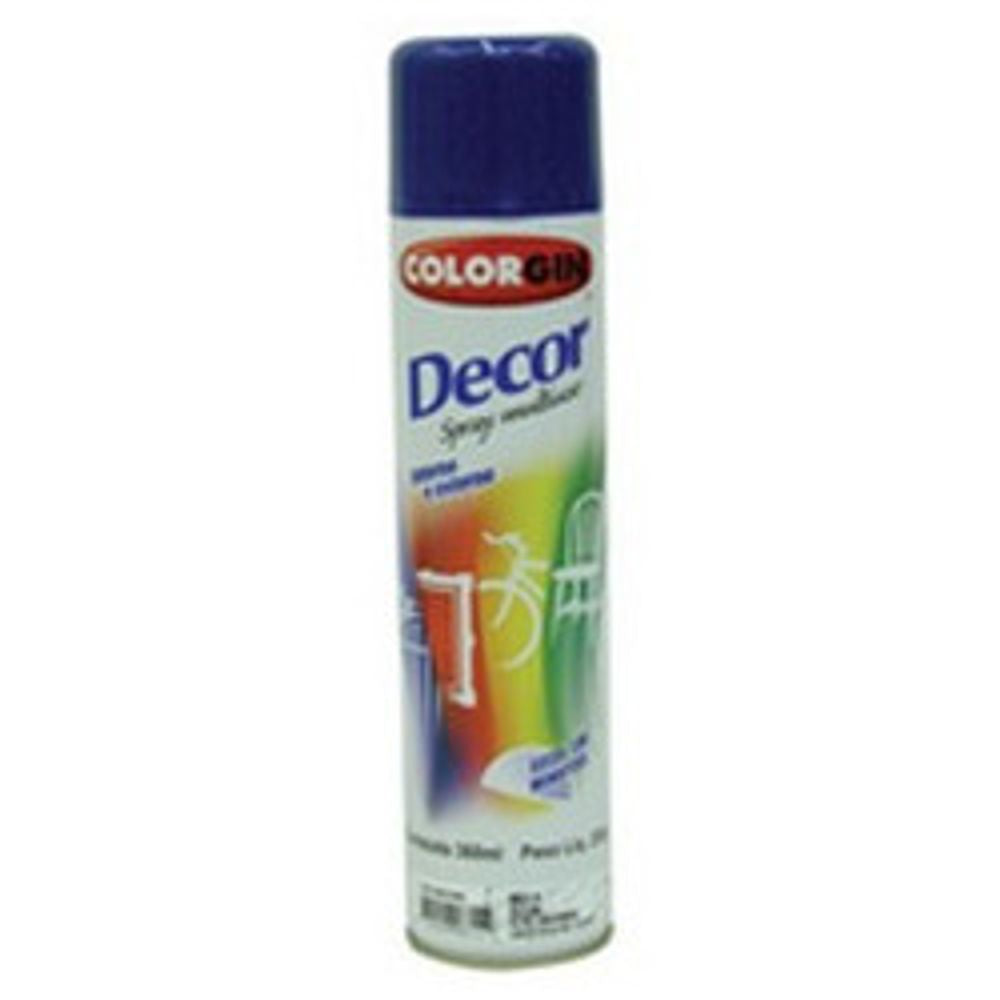 Spray Colorgin Decor Azul Colonial 861 - Thony Ferragem