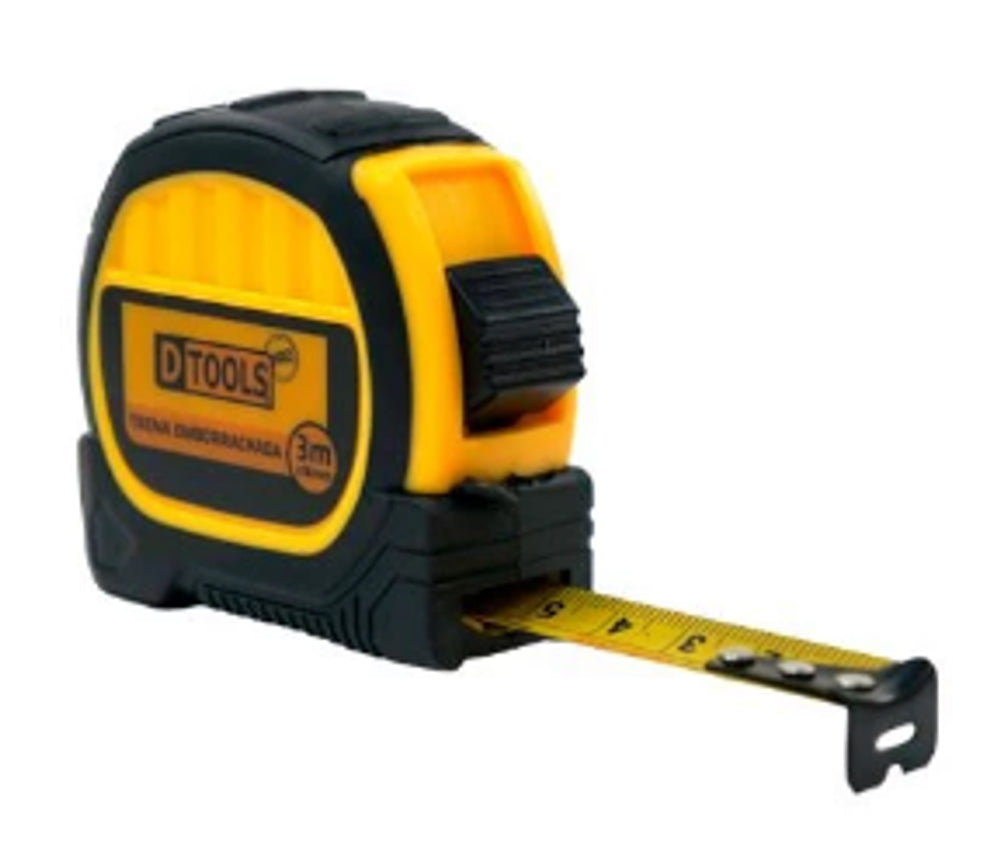 Trena Emborrachada Pro 3 Metros X 16mm Dtools - Thony Ferragem