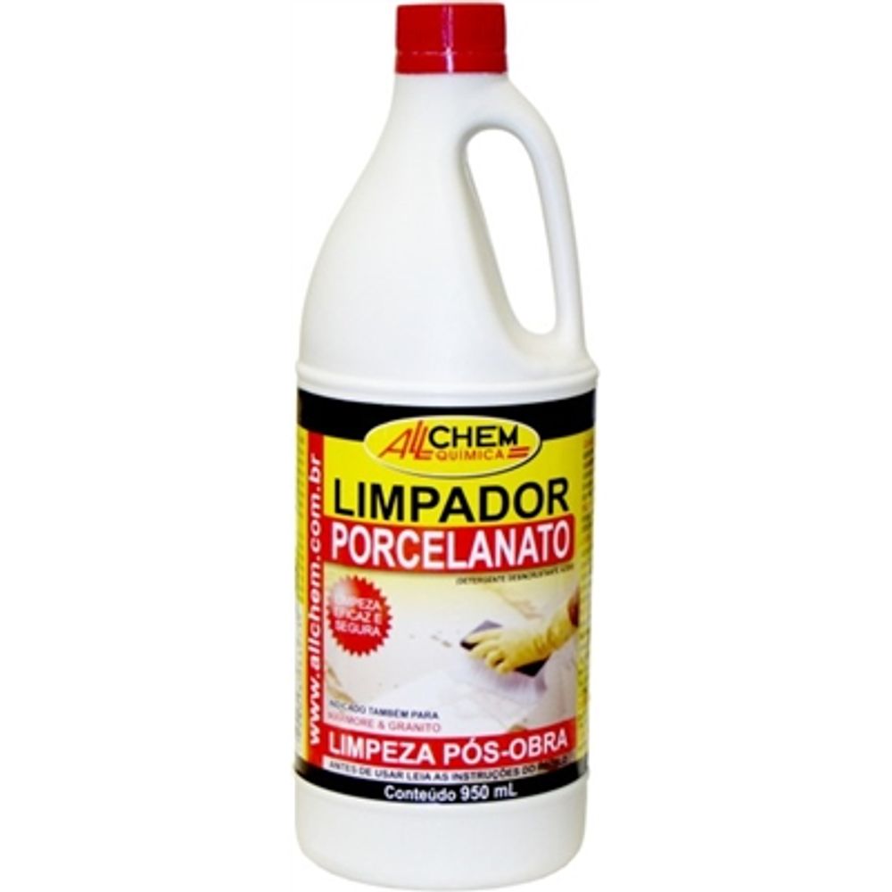 Limpador Porcelanato (Pos-Obra) 950 Ml - Thony Ferragem