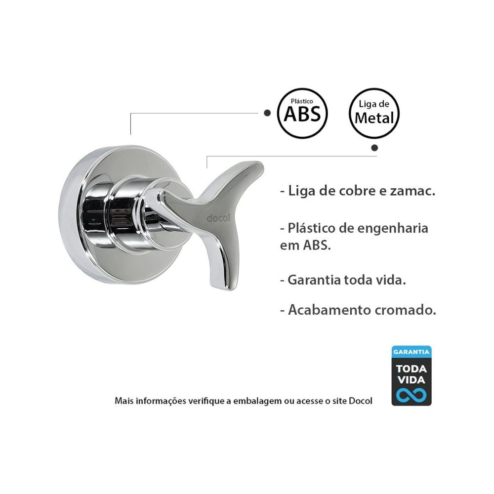 Acabamento Base 3/4 Nova Trio Cr Docol - Thony Ferragem