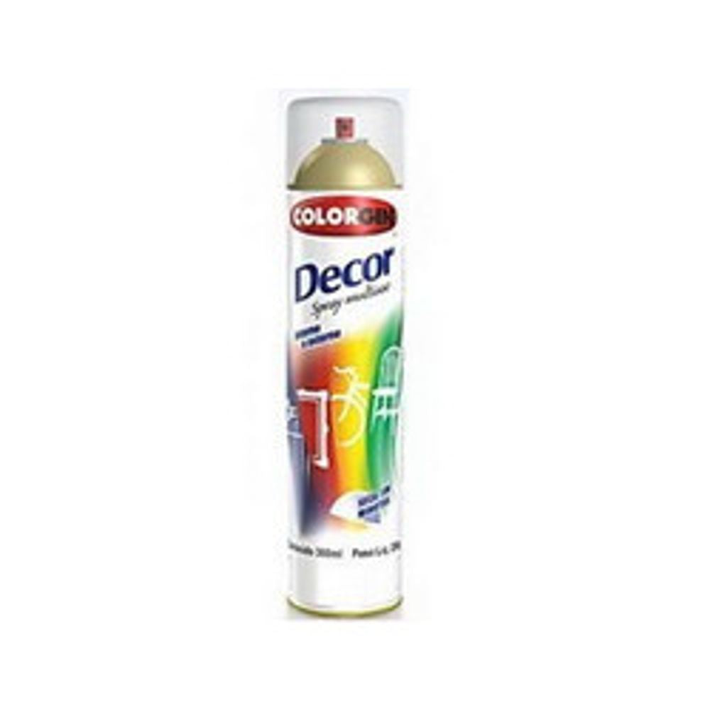 SPRAY COLORGIN DECOR VERNIZ AC BRILHANTE INCOLOR - Thony Ferragem