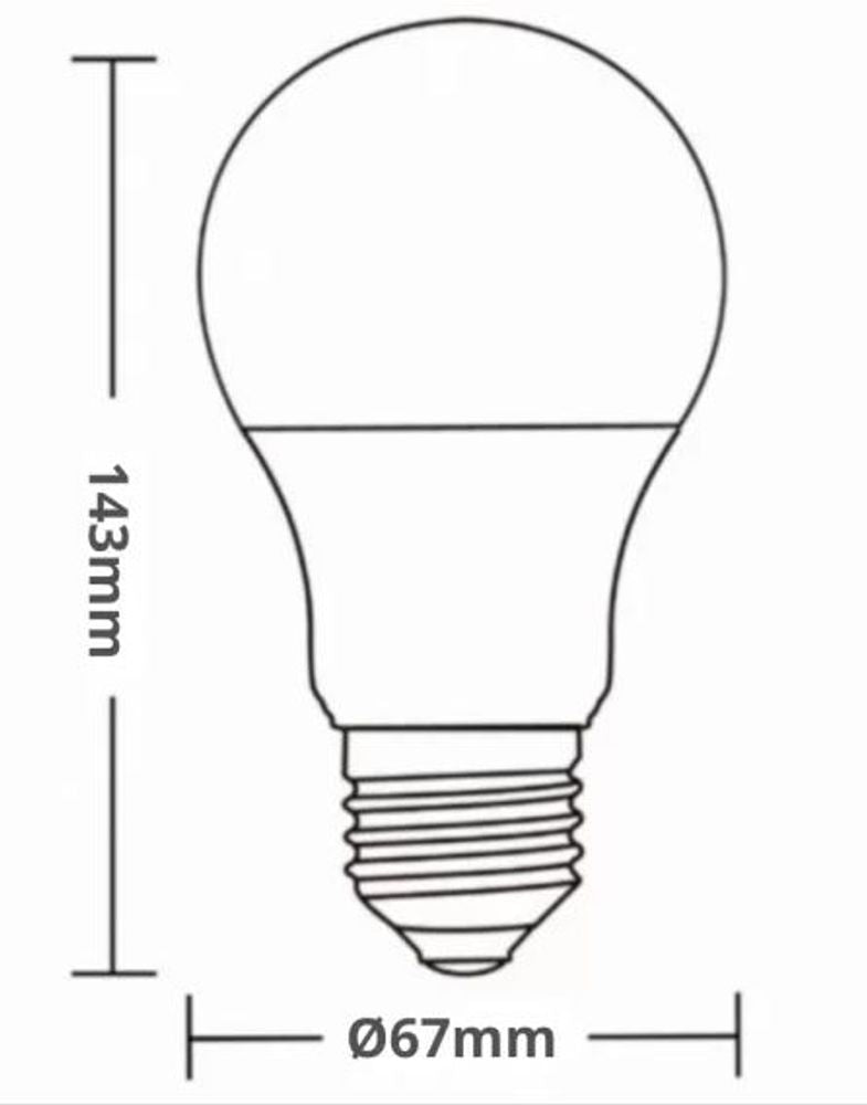 Lampada Led Bulbo Tkl 90 15w 6500k - Thony Ferragem