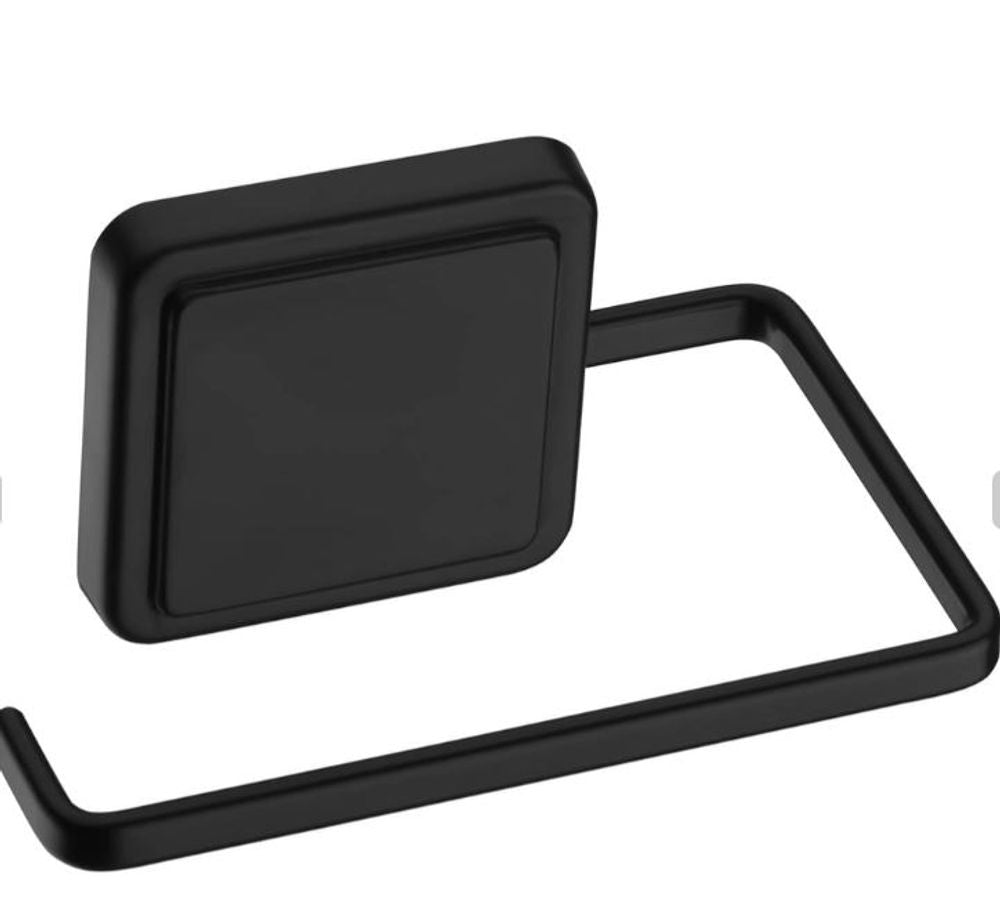 Suporte para Papel Higiênico Preto Fosco Future - Thony Ferragem