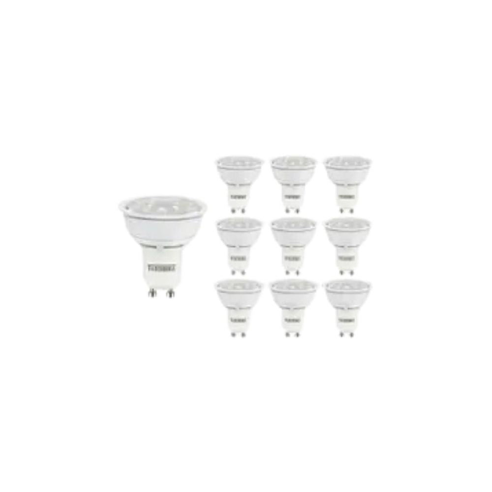 KIT 10 LAMPADAS DICROICAS TDL 50 7W 2700K GU10 - Thony Ferragem