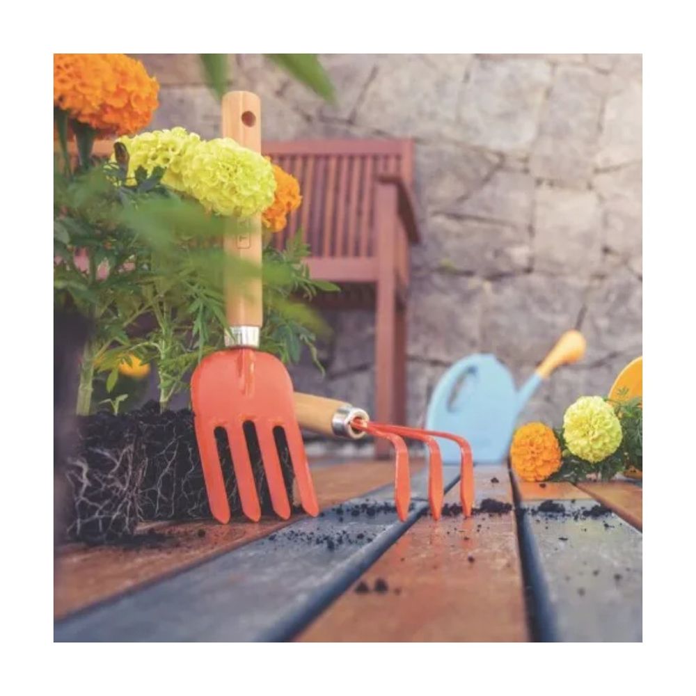 Garfo P/ Afofar Terra Cabo 14cm Tramontina - Thony Ferragem