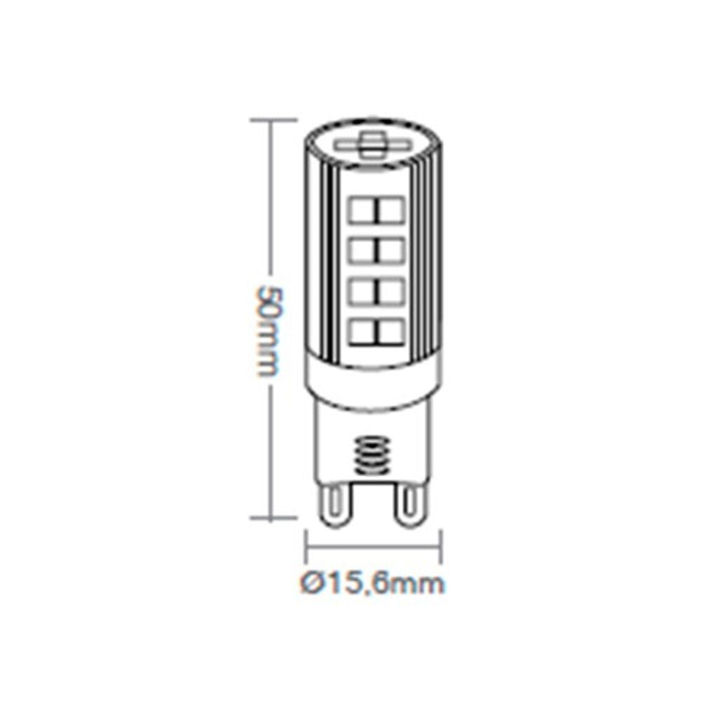Lampada Led G9 25/3w 127v 2700k Bipino - Thony Ferragem
