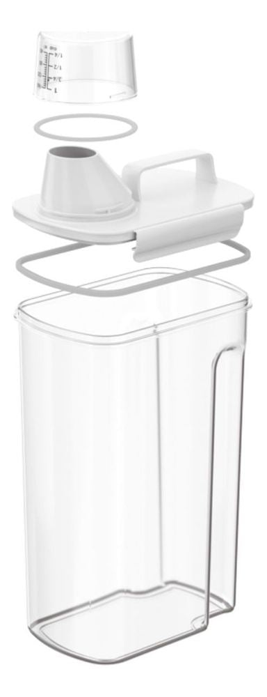 Dispenser com Medidor 1,5L New Retro Cristal Coza - Thony Ferragem