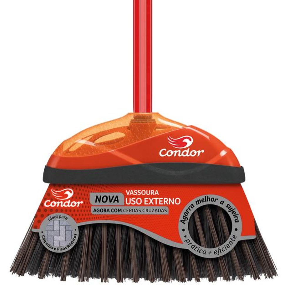 Vassoura Uso Externo V-52 Condor - Thony Ferragem