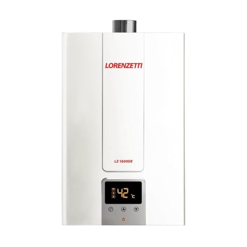 Aquecedor de Água a Gás Lz 1600DE GLP 15, 0 L/Min, Lorenzetti
