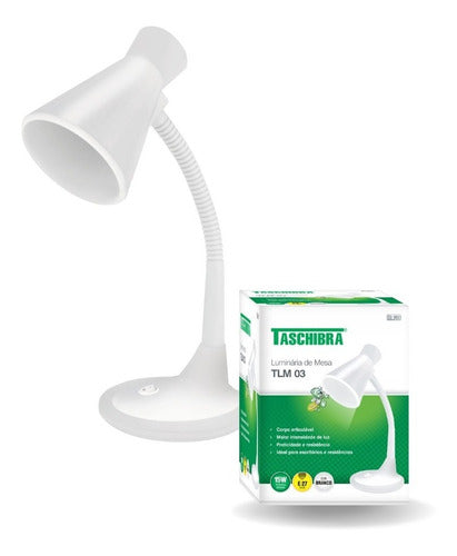 Luminaria Mesa Tlm 03 Branca Taschibra - Thony Ferragem
