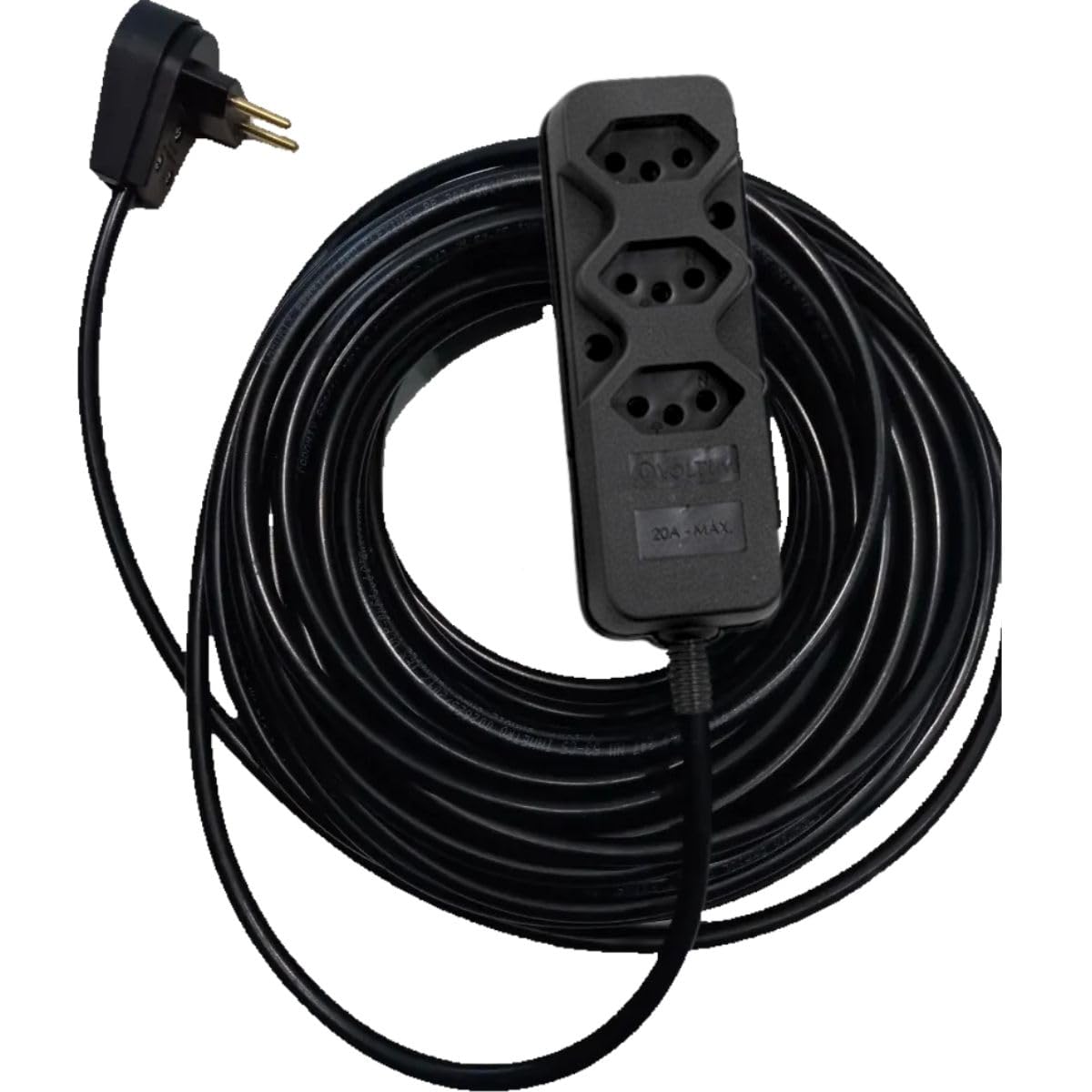 Extensão Elétrica 5 Tomadas 20A Cabo PP RT Comercial - Thony Ferragem