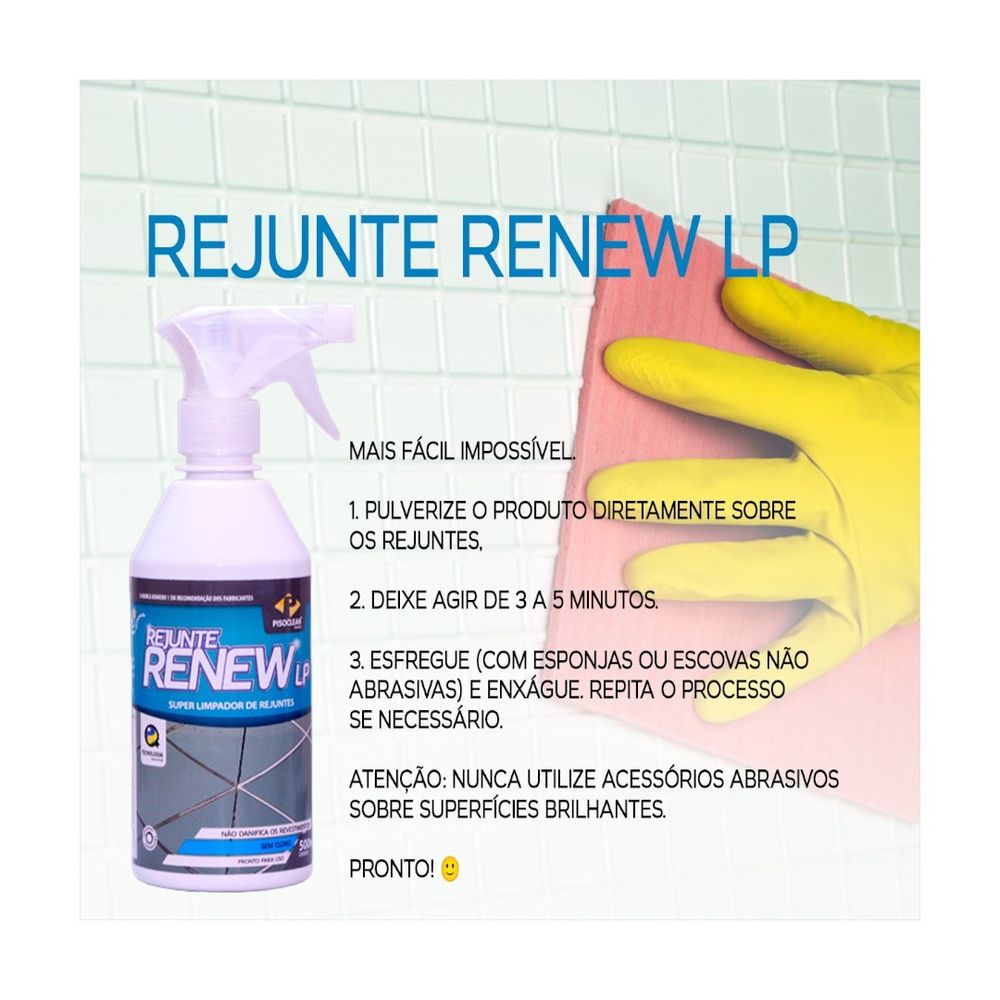 Limpa Rejunte Renew 500ml - Thony Ferragem