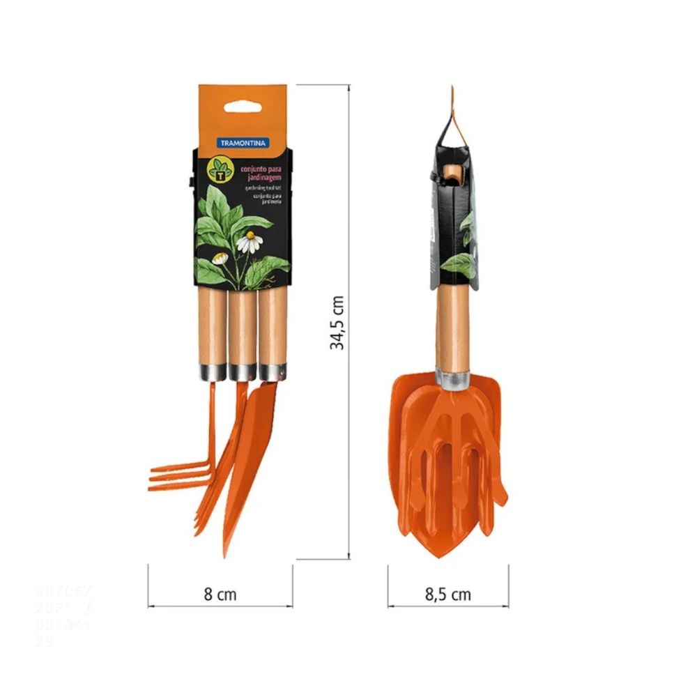 Conjunto Jardim 3pcs - Thony Ferragem