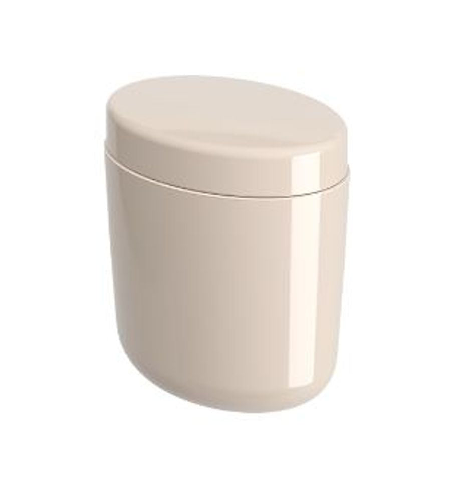 Porta Algodão/ Cotonete Areia Coast Coza - Thony Ferragem