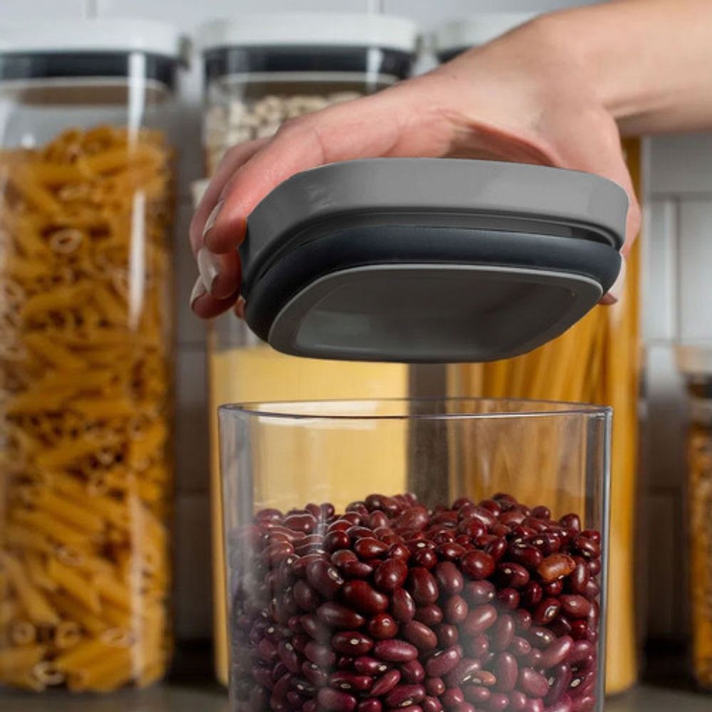 Pote Hermetico Medio 1l Block C/ Tampa Chumbo OU - Thony Ferragem