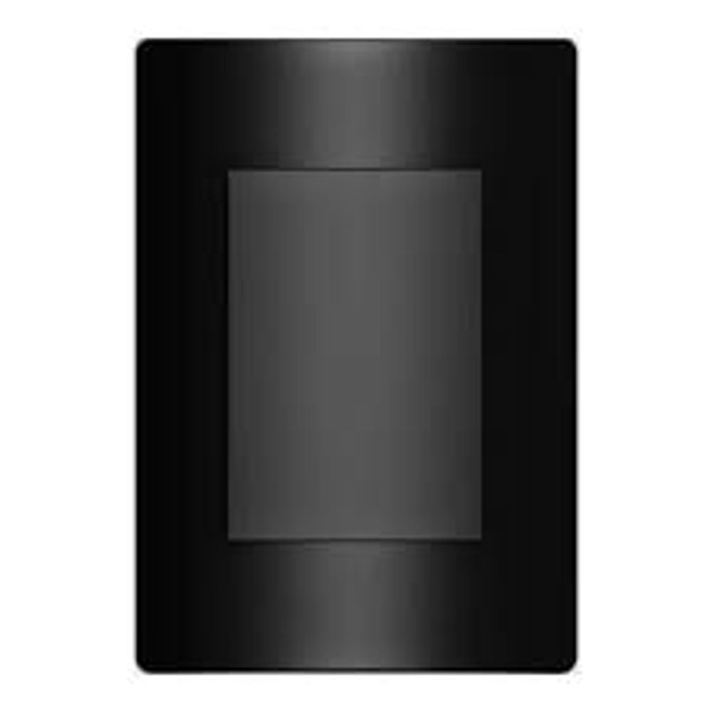 Conjunto Placa Cega 4x2 + Suporte Carbono Revita Soprano - Thony Ferragem