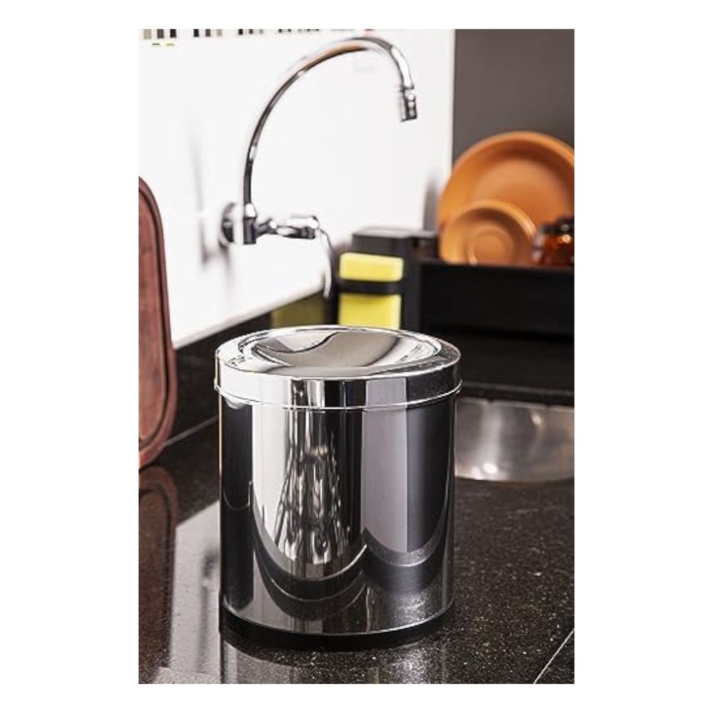 KIT 2 LIXEIRAS C TAMPA BASC 5L SWING TRAMONTINA - Thony Ferragem