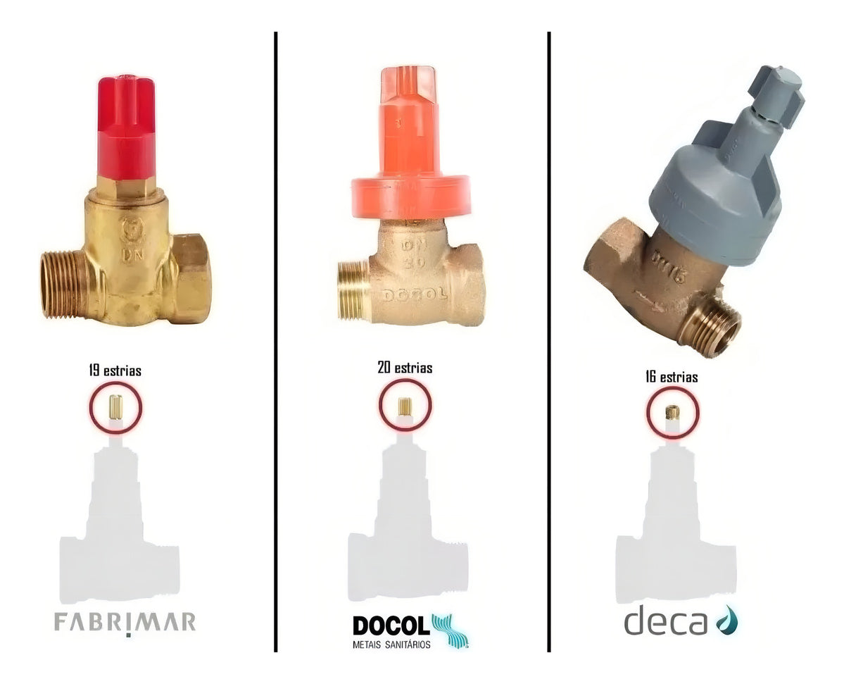 Acabamento Docolbase 1/2 A 1" Gali - Thony Ferragem