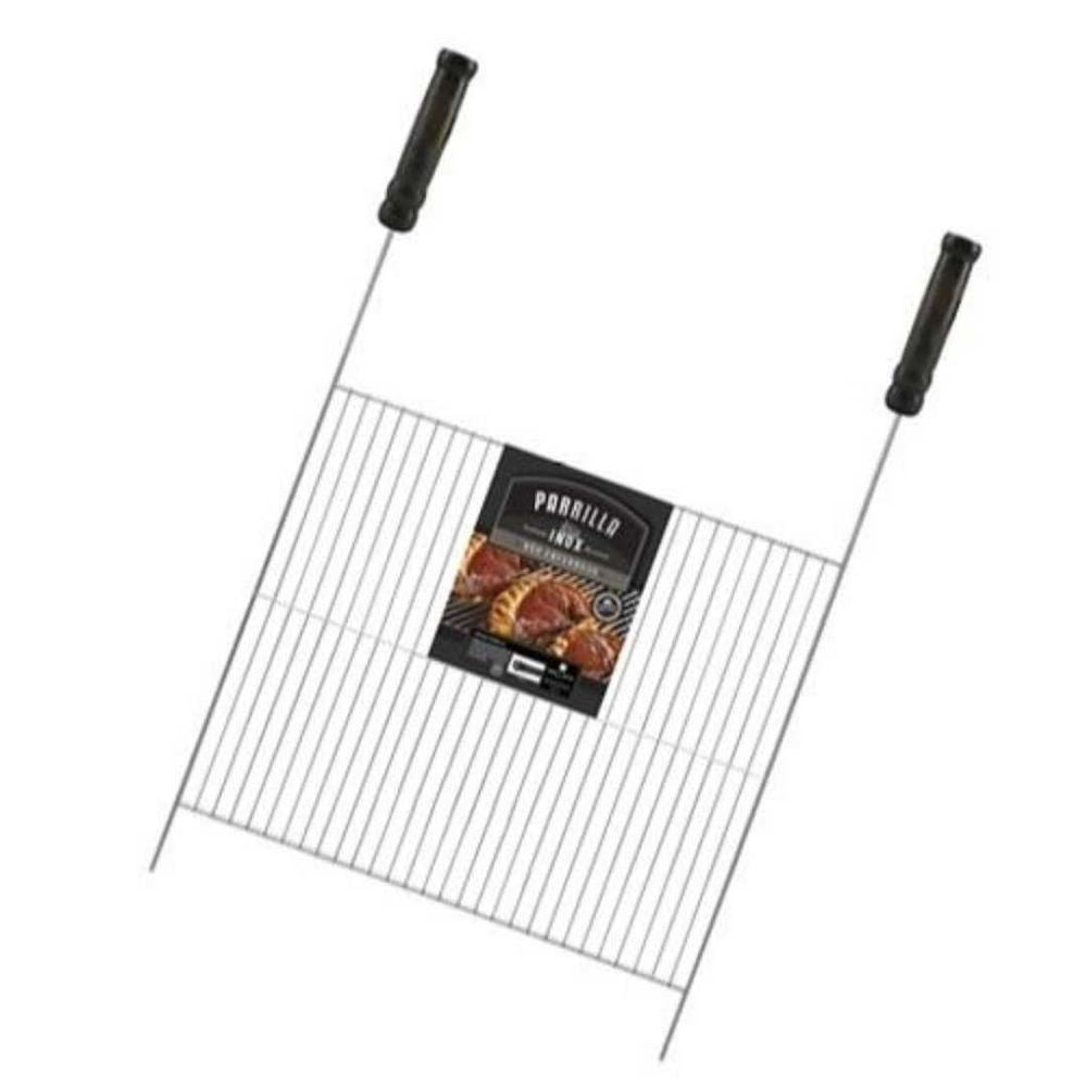 Grelha Inox Chef Plana Horizontal 50x40cm Grilazer - Thony Ferragem