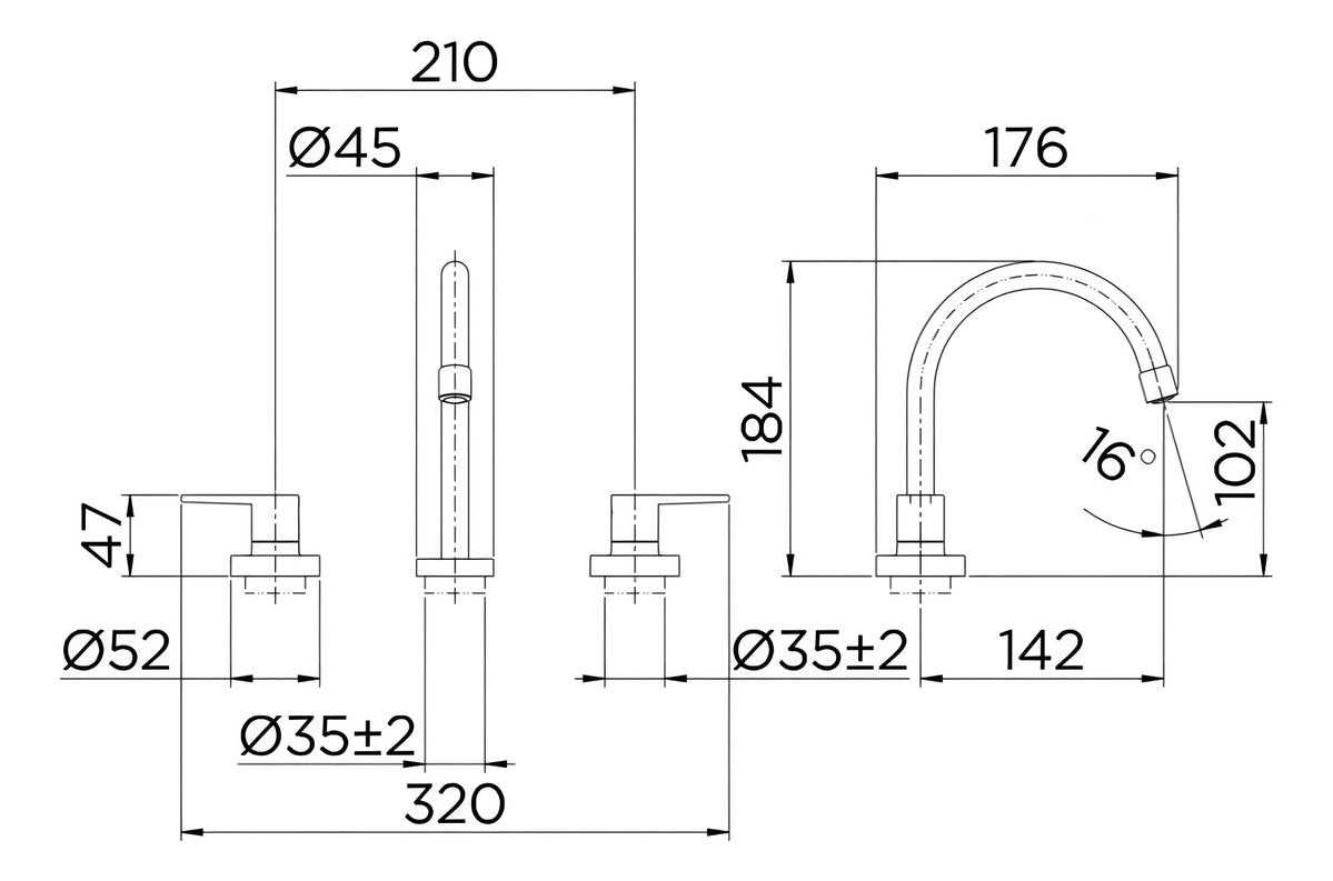 Misturador De Balcão Lavatório Gali Docol - Thony Ferragem