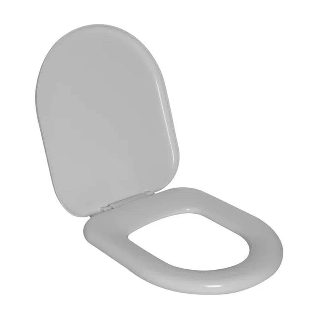 Assento Almofadado para Bacia Deca Carrara Branco Astra - Thony Ferragem