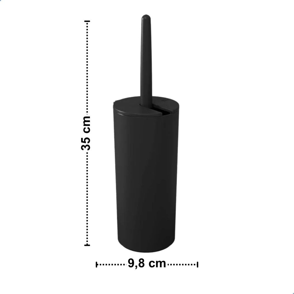 Escova Sanitária Serene Preto Coza - Thony Ferragem