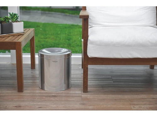 Lixeira Inox 5 Litros Swing Tampa Basculante Tramontina - Thony Ferragem