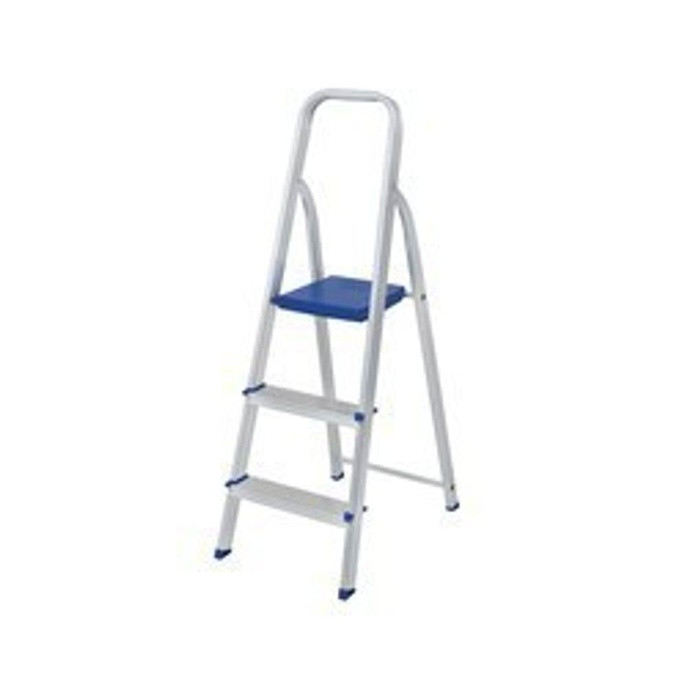 Escada Aluminio 3 Degraus Mor - Thony Ferragem