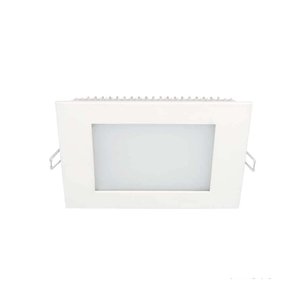 Painel Led 12w Quadrado Embutir 3000k Taschibra - Thony Ferragem