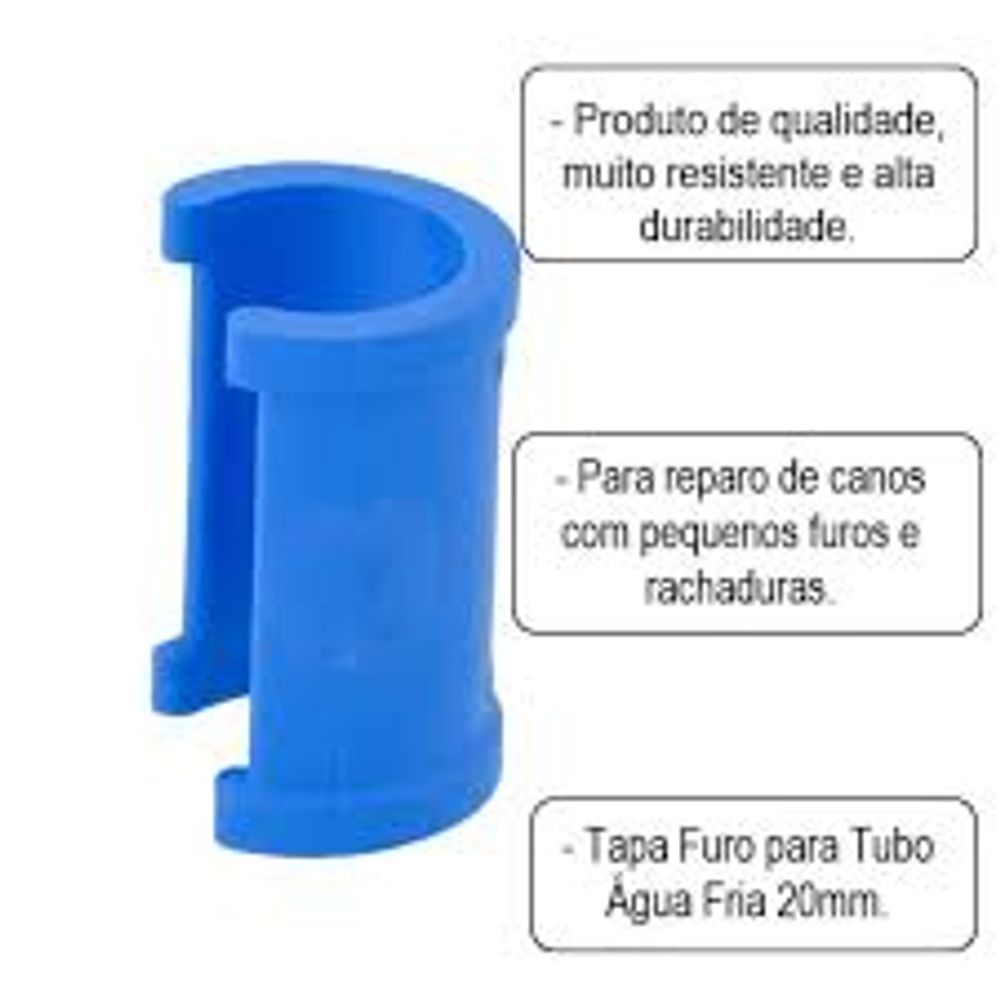 TAPA FURO DE 20MM JAPI - Thony Ferragem