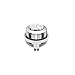 BOTAO ACIONAMENTO DUAL FLUSH CROMADO