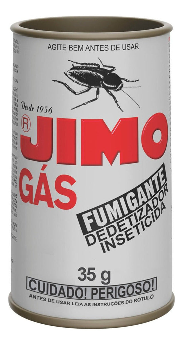 Gas Fumigante C/ 2 Tubos Jimo - Thony Ferragem